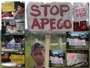 APECO Resistance - Farmers, Indigenous People, Outside Groups